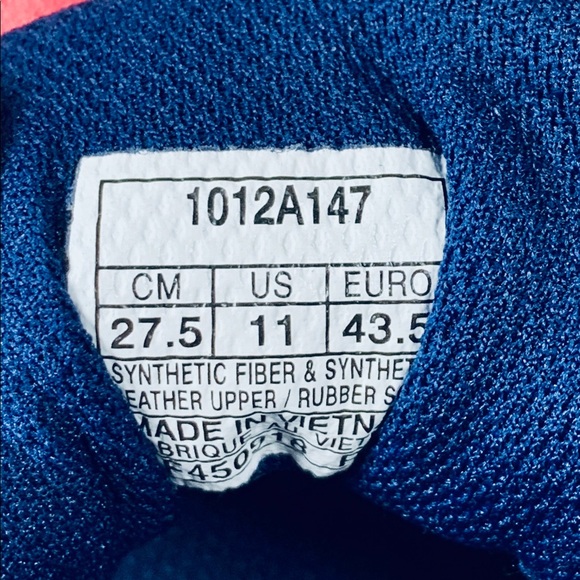 Asics Womens GT-2000 7 Navy Running Shoes size 11 - Picture 8 of 8